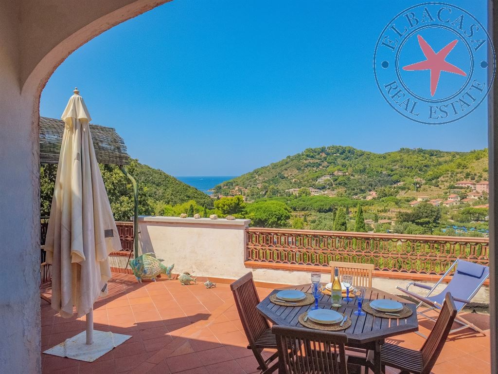 PORTOFERRAIO - ELBA - APPARTAMENTO CON GRANDE TERRAZZA VISTA MARE