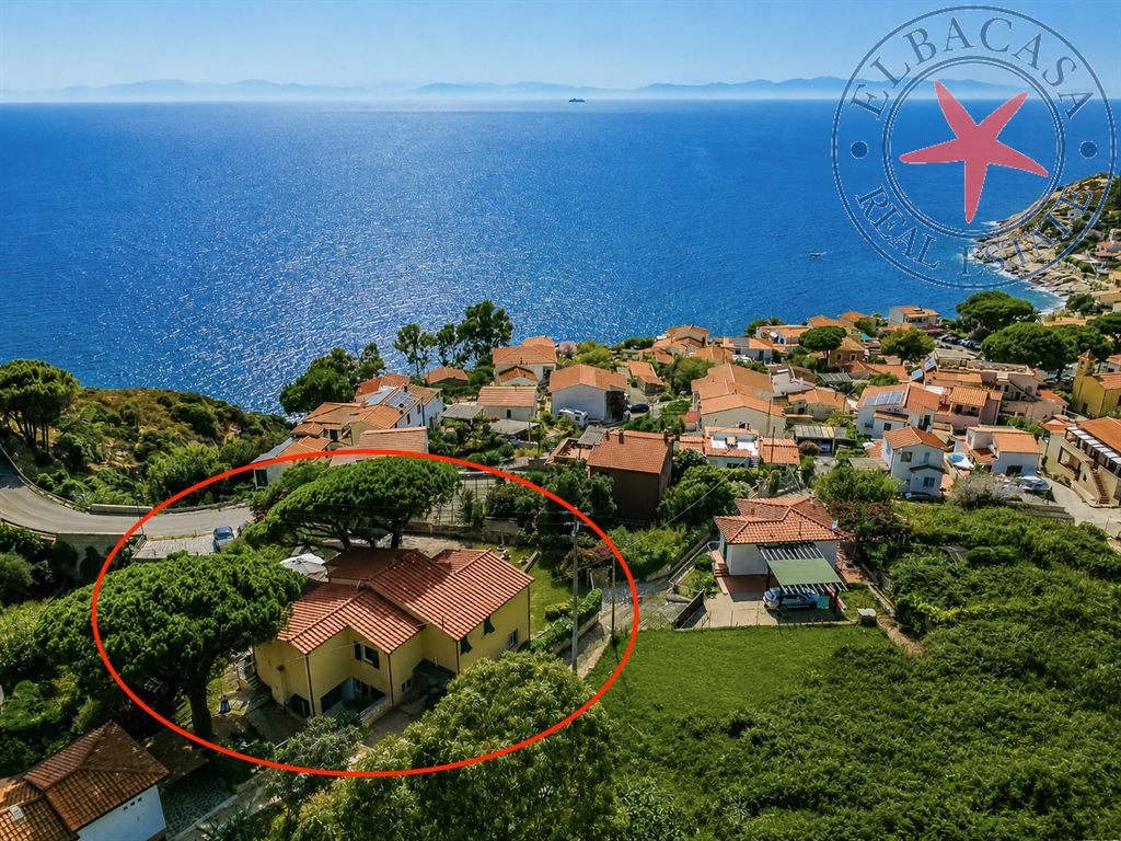 CHIESSI - ELBA - VILLA INDIPENDENTE VISTA MARE